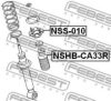 FEBEST NSS-010 Mounting, shock absorbers